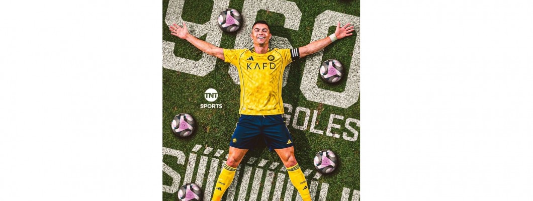 Cristiano Ronaldo marca o seu 960º golo